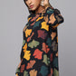 Bold Botanica Tunic Top