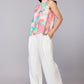 Vibrant Tie-Strap Halter Top
