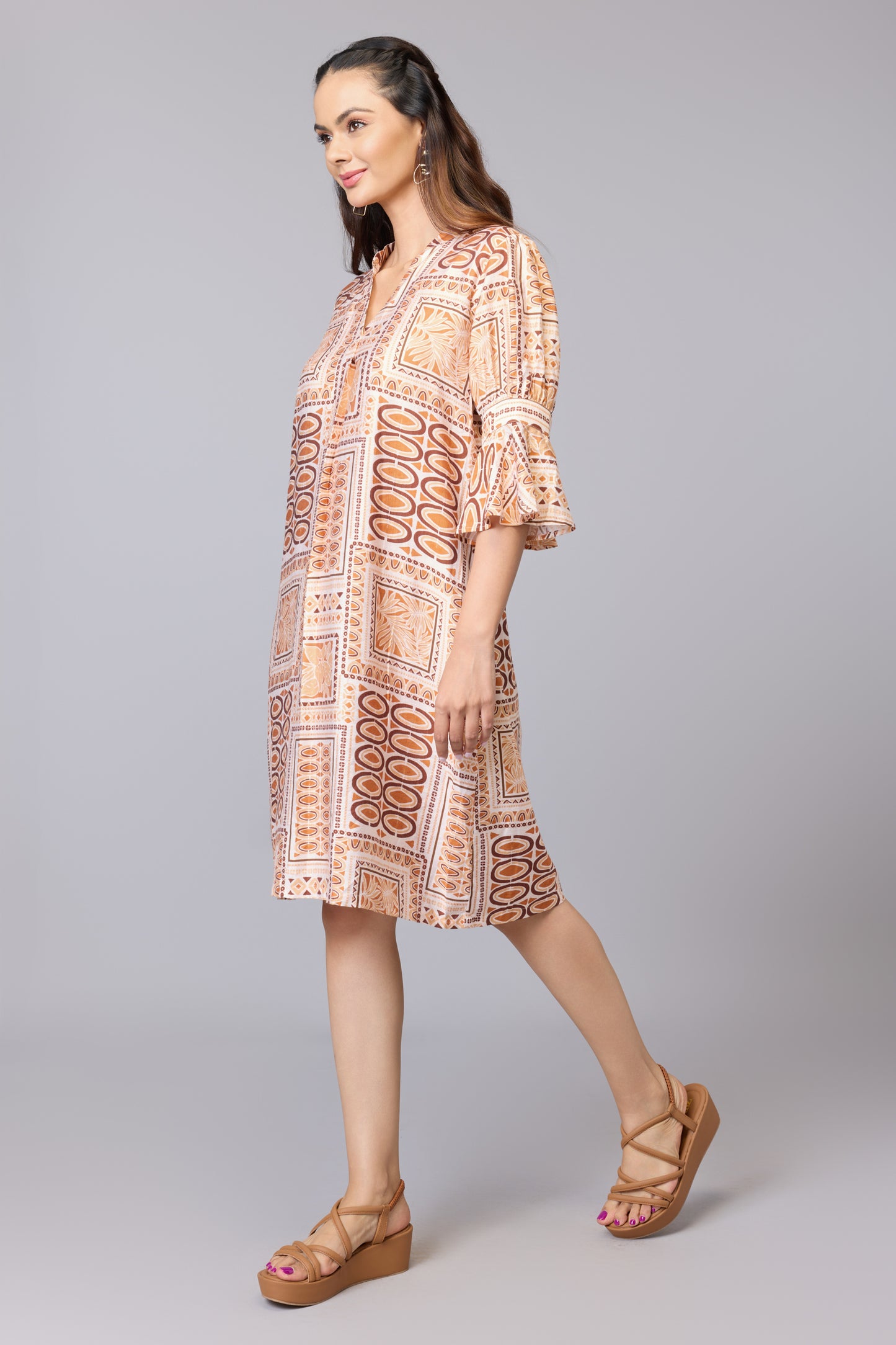 Sunlit Mosaic Dress