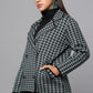 Houndstooth Heritage Green Knit Jacket
