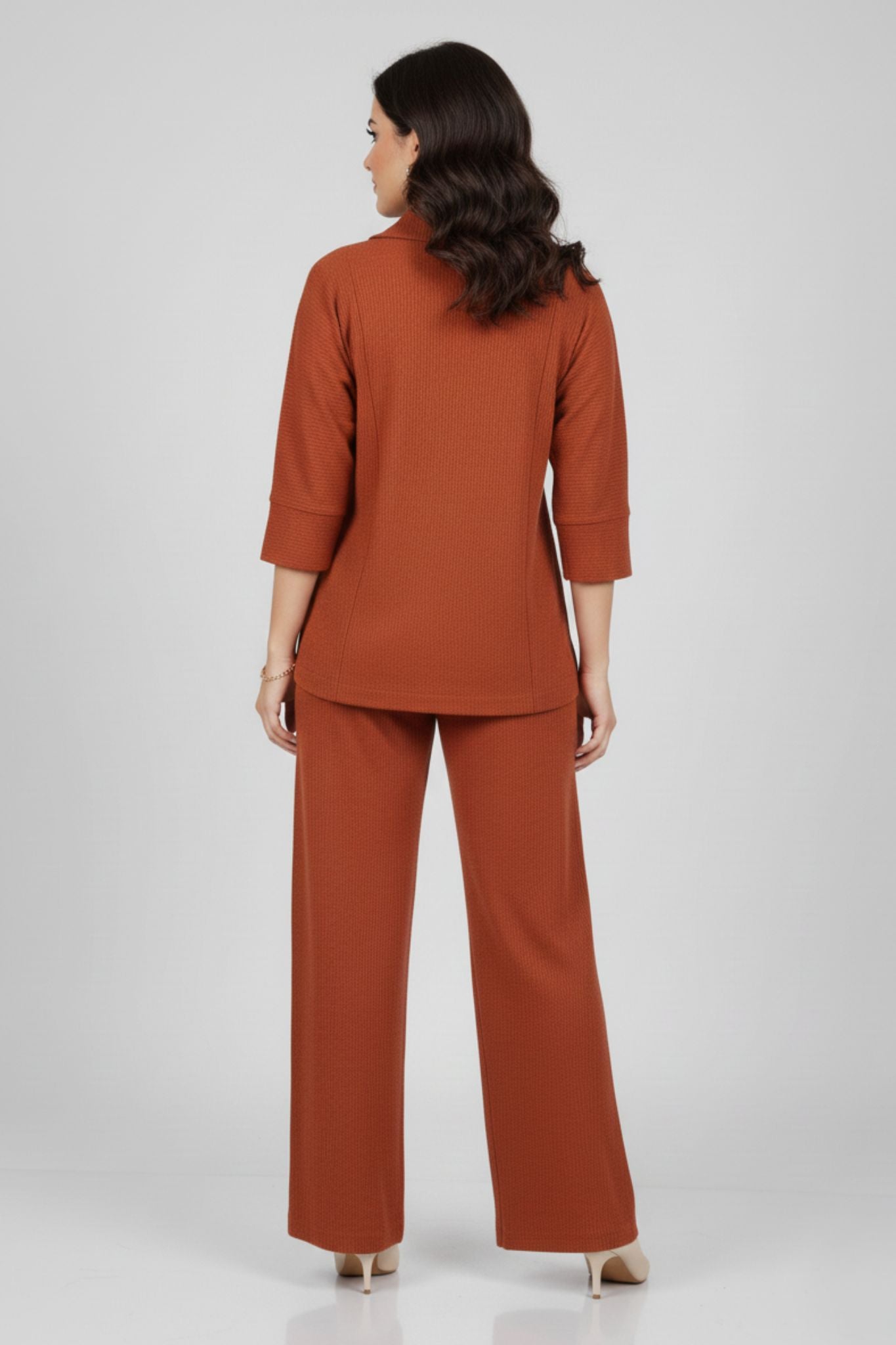 Amber Ease Rust Co-ord Set
