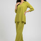 Everyday Ease Co-Ord Set - Green | Polyester