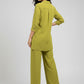 Everyday Ease Co-Ord Set - Green | Polyester