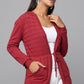 Everyday Knit Hoodie with Pockets - Maroon