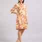 Tropical Sand Long Shirt Dress