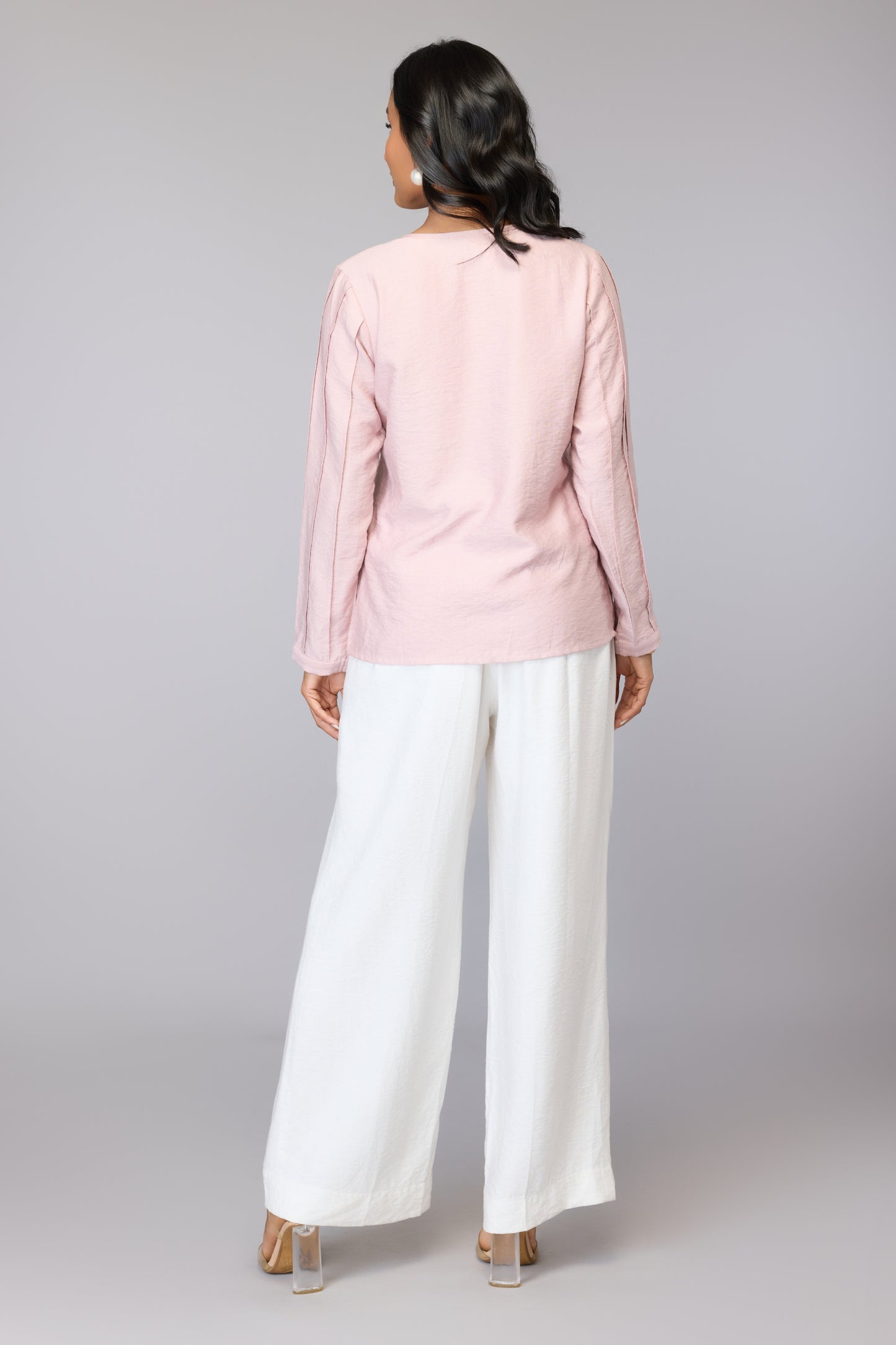 Sia’s Soft Lavender Tunic