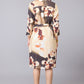 Multi Bloom Shirt Dress
