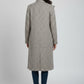 Pink Checked Longline Jacket