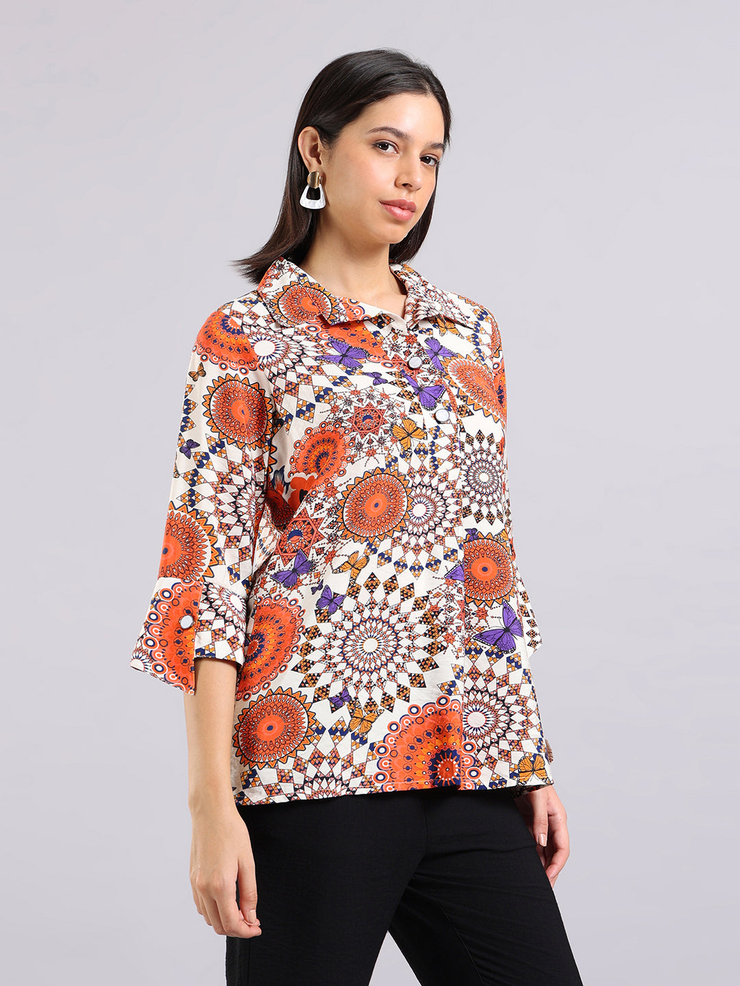 Anaya’s Kaleido Print Top