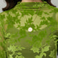 Lime Velvet Floral Burnout Top