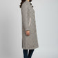 Pink Checked Longline Jacket