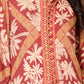 Palm Print Co-Ord Set - Brown | Viscose Blend