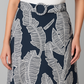 Tropical Leaf Maxi Skirt
