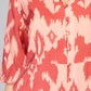 Painted Sunset Midi Dress