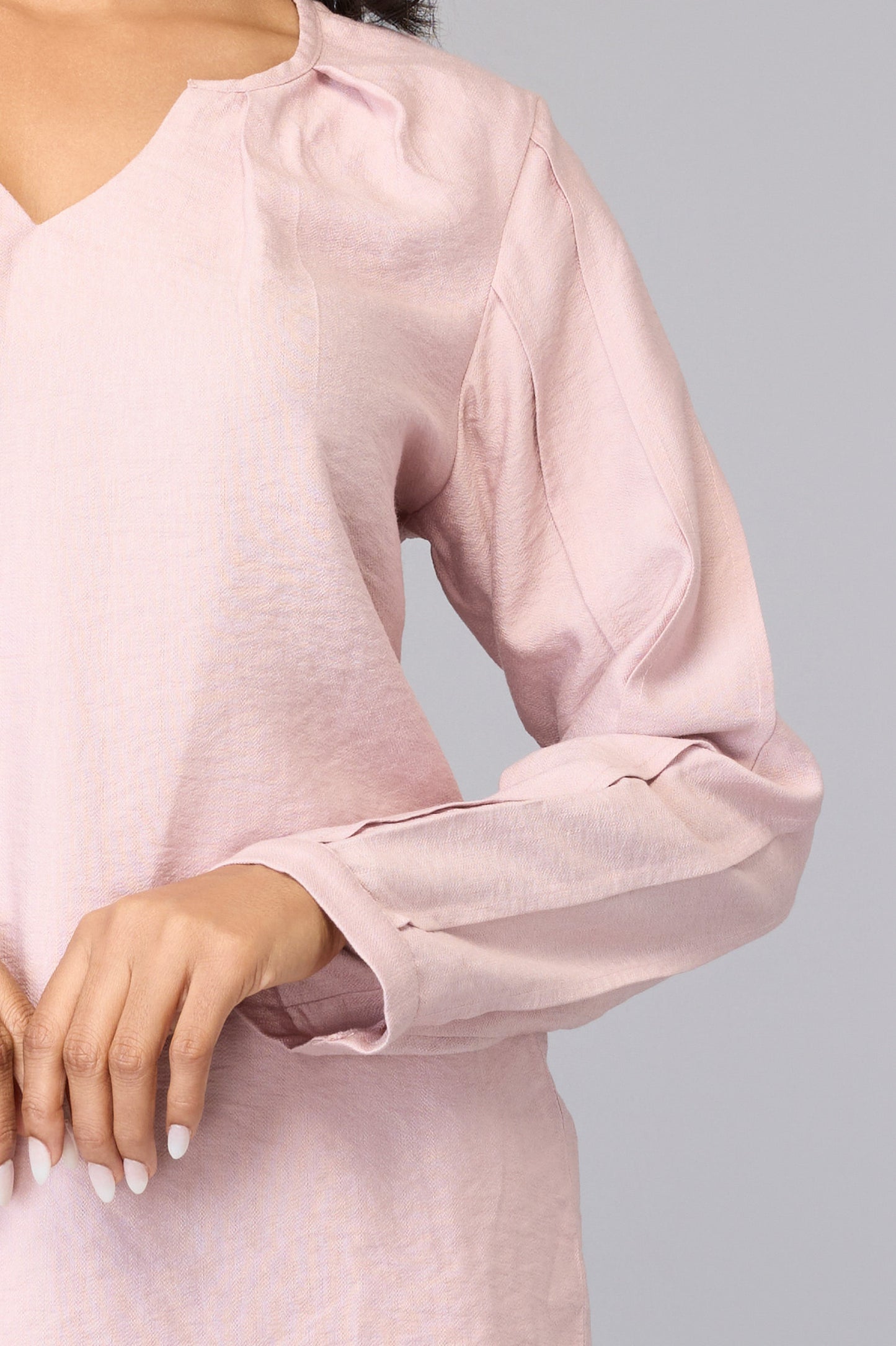 Sia’s Soft Lavender Tunic