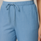Soft Blue Lyocell Denim Trouser