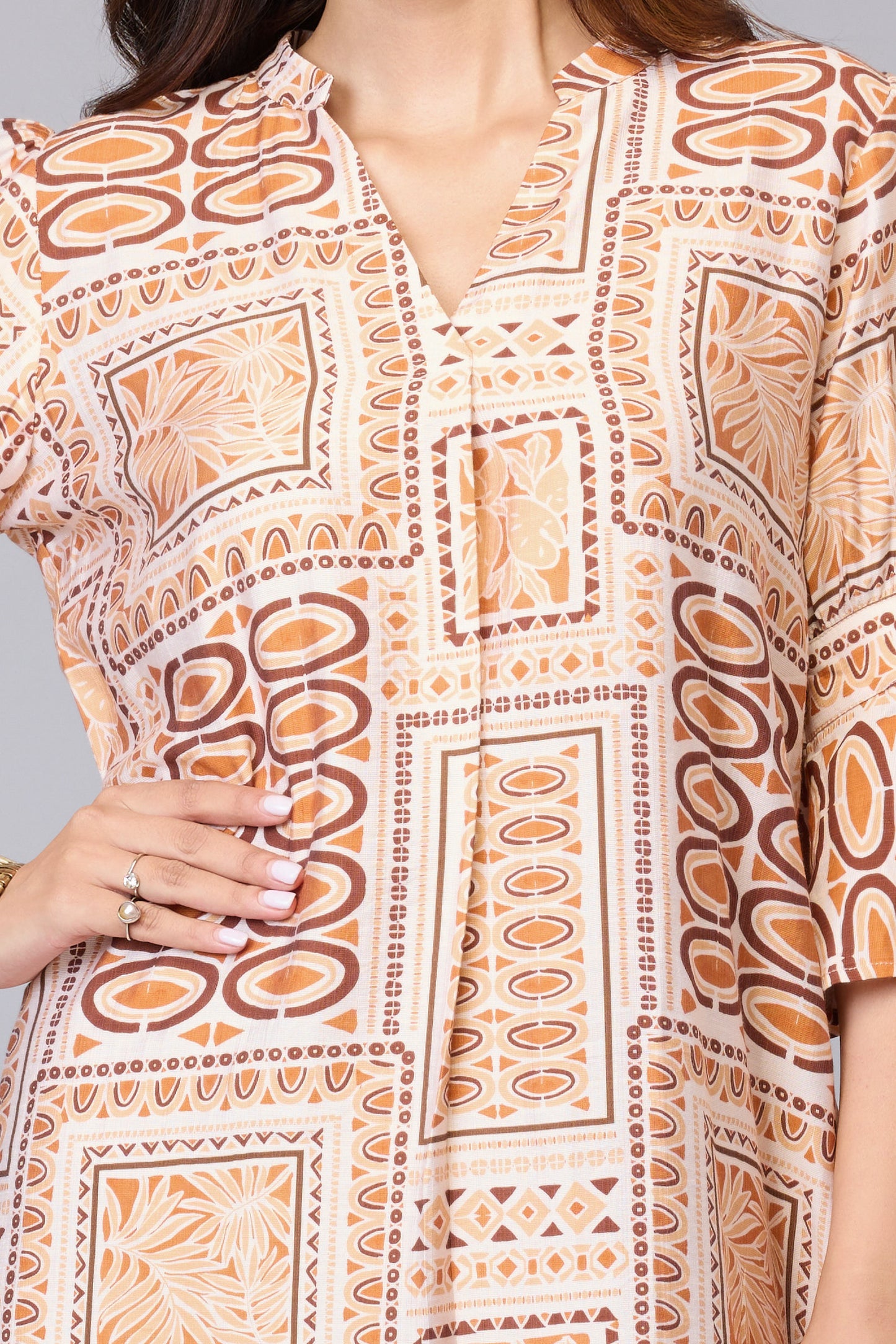 Sunlit Mosaic Dress