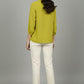 Soft Drape Top - Green | Polyester