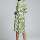 Tie-Up Shirt Dress - Multi | Viscose Blend