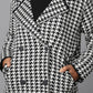 Houndstooth Heritage Black & White Knit Jacket