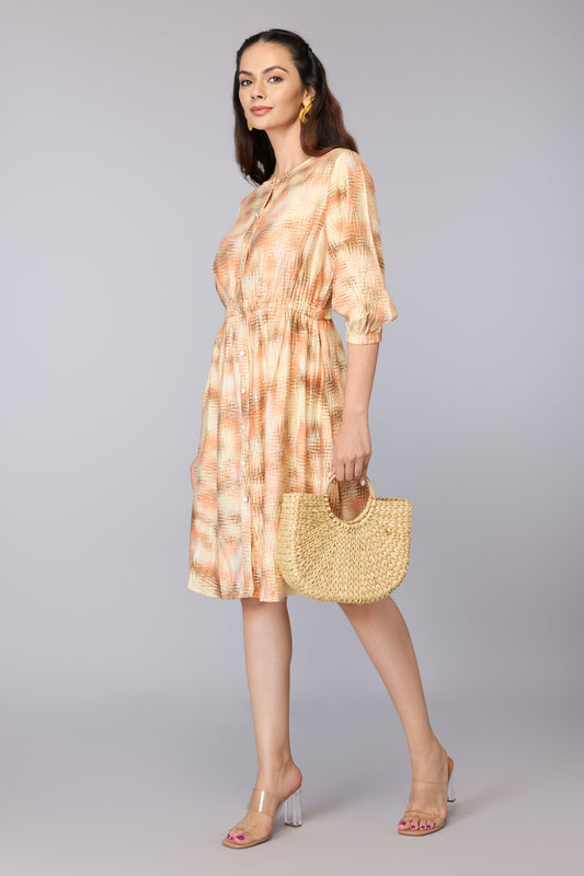 Saanvi Sunset Haze Dress