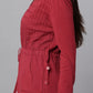 Everyday Knit Hoodie with Pockets - Maroon