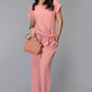 Peach Knot Co-Ord Set