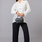 White Elegance Schiffli Tunic