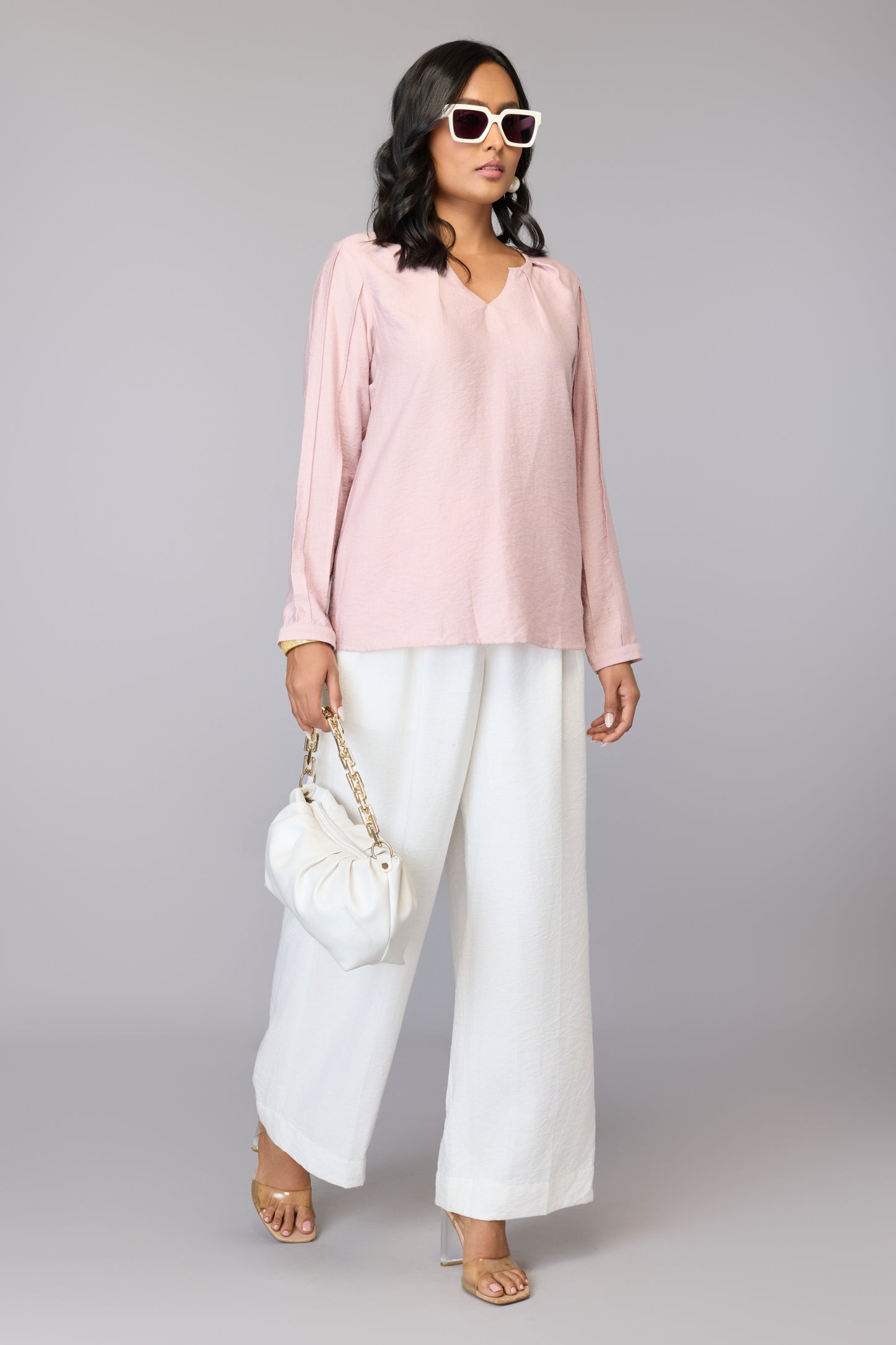 Sia’s Soft Lavender Tunic