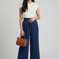 Smart Casual Trousers - Navy | Polyester