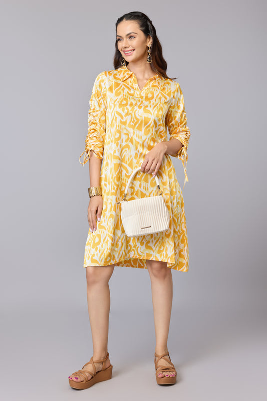 Kiya Printed Dress