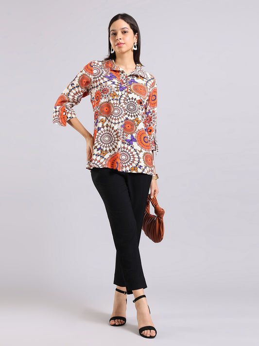Anaya’s Kaleido Print Top