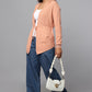 Everyday Knit Hoodie with Pockets - Pink