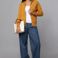 Hoodie Ocher Knit Sweater