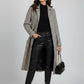 Pink Checked Longline Jacket