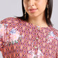 Retro Bloom Statement Top