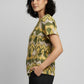 Green Ikat Tie-Up Top