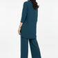 Modern Minimal Co-Ord Set - Teal | Polyester