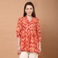 Ruby ikkat print tunic