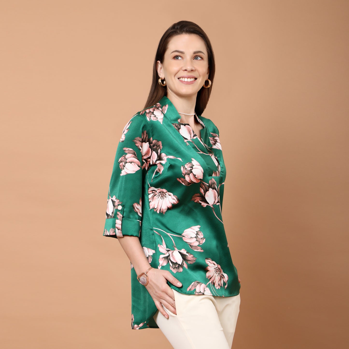 Diya printed floral top