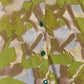 Earthy Brushstroke Shirt Dress