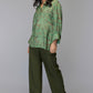 Elina Green Printed Top