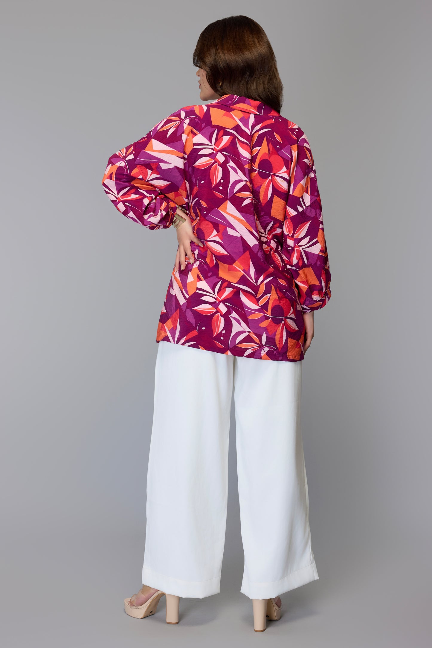 Vibrant Expression Printed Blouse