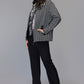 Eclipse textured jacket with zipper