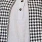 Black and white checkered  jacket