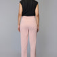 Women’s Peach Tailored High-Waist Trousers