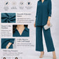 Modern Minimal Co-Ord Set - Teal | Polyester