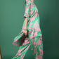 Green Floral Print Co-Ord Set