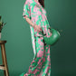 Green Floral Print Co-Ord Set