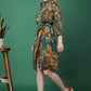 Sora Floral Printed Shirt Dress